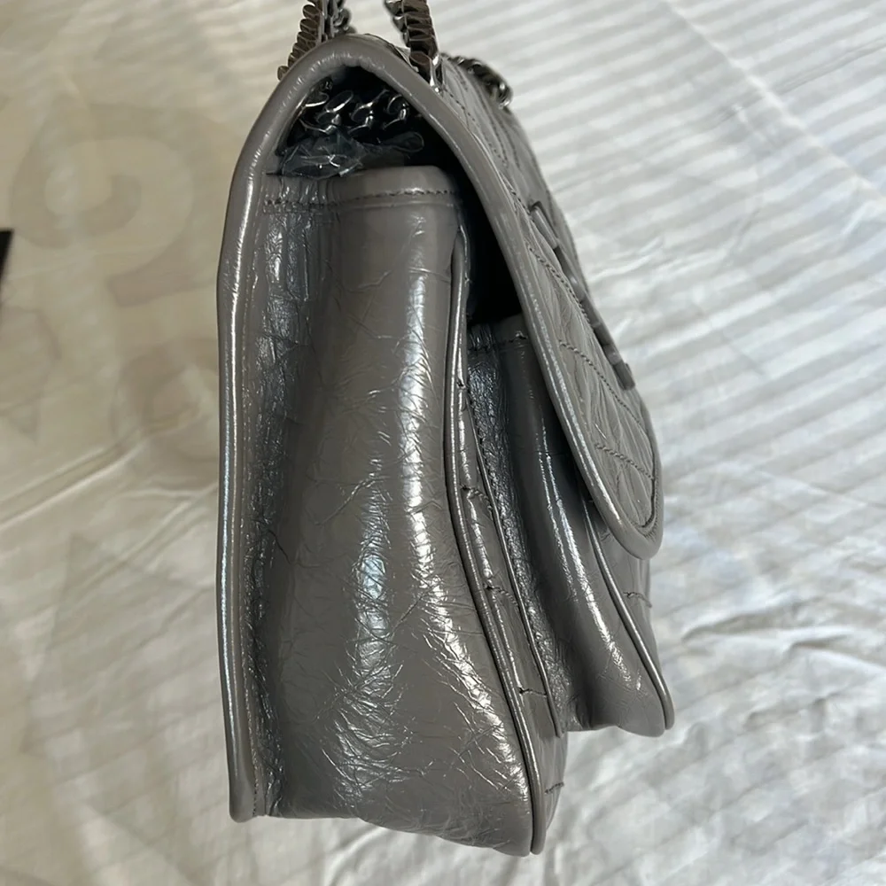 Like New YSL Niki Medium Bag Color Fog - Picture 11 of 17